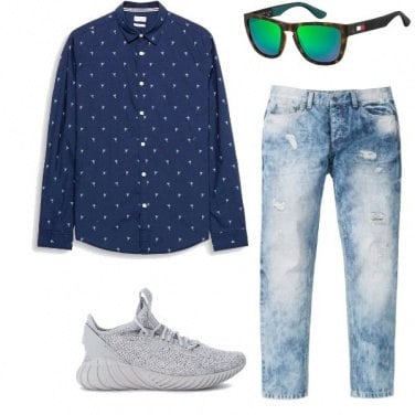 Outfit In blu