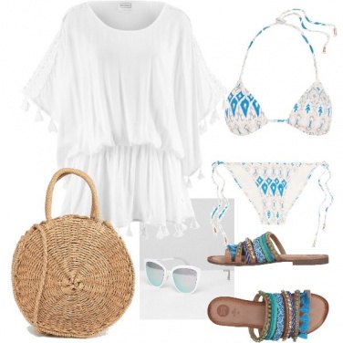 Outfit Mare blu