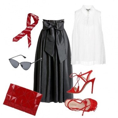 Outfit Rosso diva