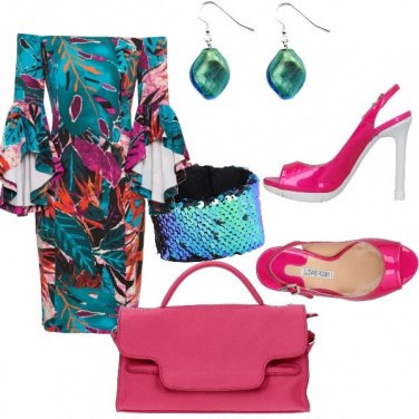 Outfit Colori tropicali