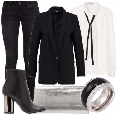 Outfit Grinta ed eleganza