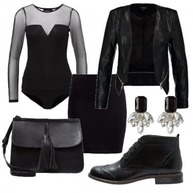 Outfit Body e tulle