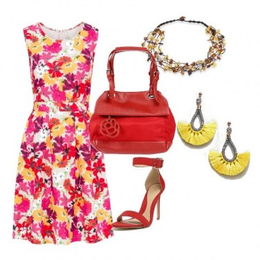 Outfit Fiori estivi