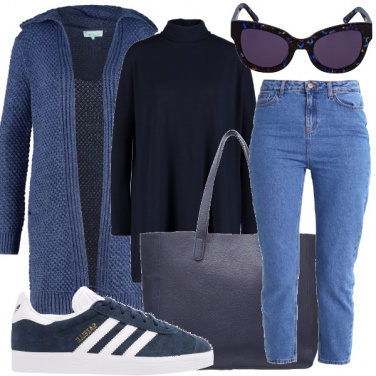 Outfit Cielo blu d\'autunno
