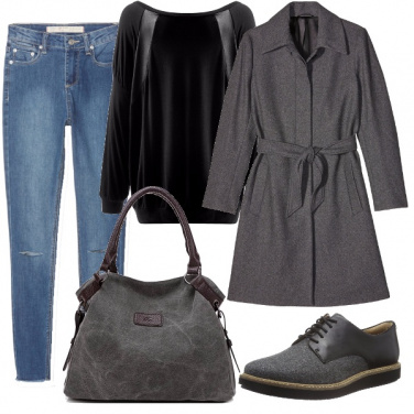 Outfit Grigio in prima posizione