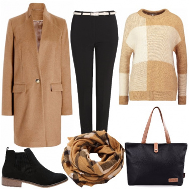 Outfit Semplicità a quadri