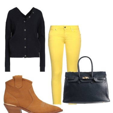 Outfit Botines Amarillo Mujer: 5 Outfit Mujer | Bantoa