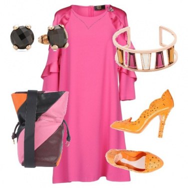 Outfit Bandle Fucsia