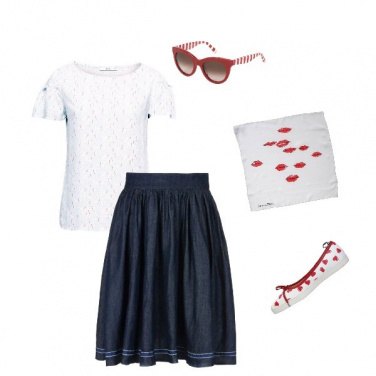 Outfit In vacanza come Audrey