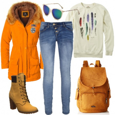 Outfit Tonalità di giallo per tutte
