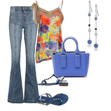 Outfit Jeans passepartout