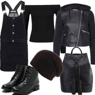 Outfit In nero non sbagli mai