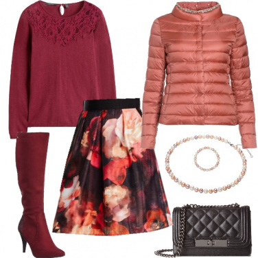 Outfit Sfumature di dusty cedar