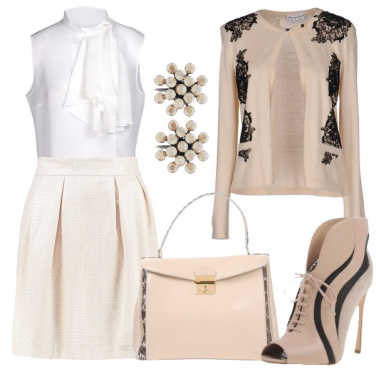 Outfit Autunno in beige