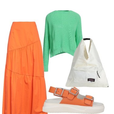 Outfit Faldas Naranja Mujer: 6 Outfit Mujer | Bantoa