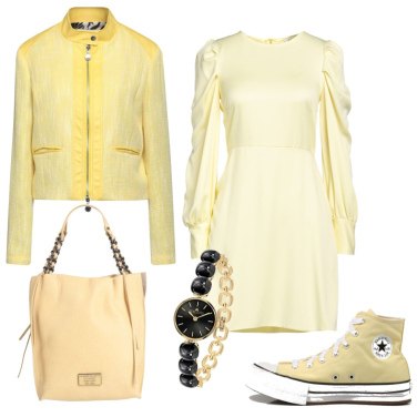 Outfit Chaquetas Amarillo Mujer: 6 Outfit Mujer | Bantoa