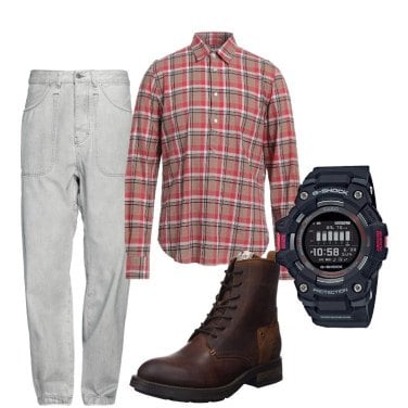 Outfit Botas Gris Hombre: 7 Outfit Hombre | Bantoa