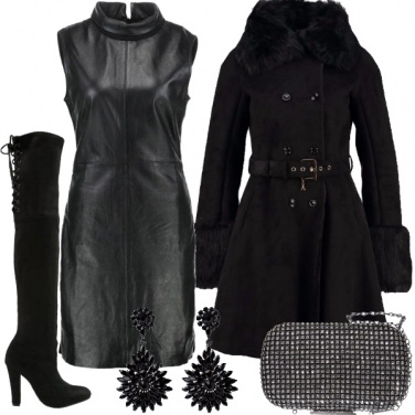 Outfit Nero chic