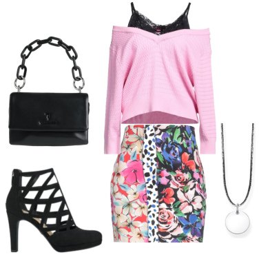 Outfit Faldas Rosa De flores Mujer: 3 Outfit Mujer | Bantoa