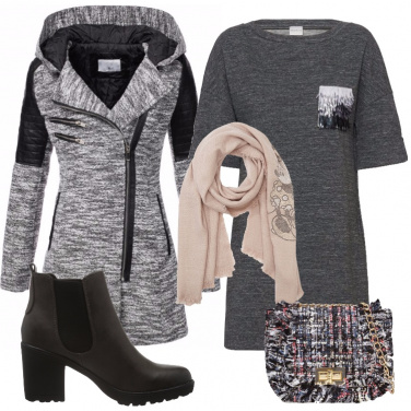 Outfit Grigio principe d\'autunno