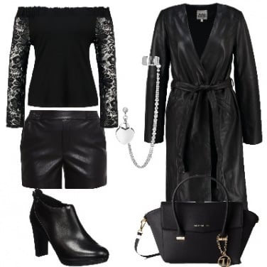 Outfit Anima di pelle