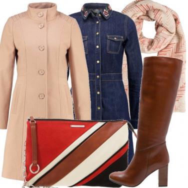Outfit Denim d\'autunno