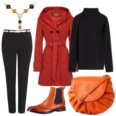 Outfit Toni caldi aranciati