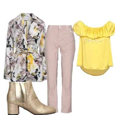 Outfit Botines Amarillo Mujer: 5 Outfit Mujer | Bantoa