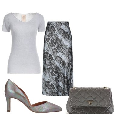 Outfit Faldas Gris Mujer: 6 Outfit Mujer | Bantoa