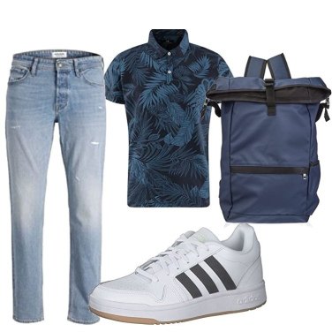 Outfit Sneakers Blanco Hombre: 100 Outfit Hombre | Bantoa
