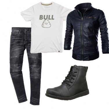 Outfit Biker Rock #299