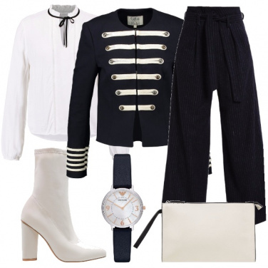 Outfit Giacca blu navy