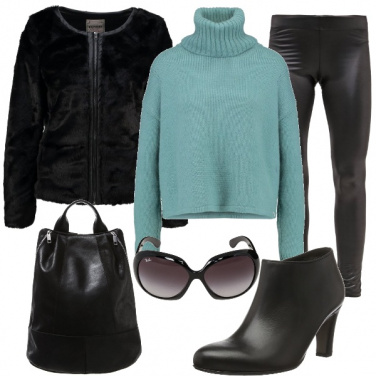 Outfit Verde mare