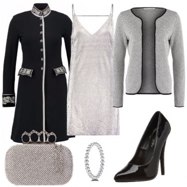 Outfit Argento per risplendere