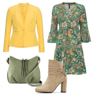 Outfit Blazers Amarillo Mujer: 5 Outfit Mujer | Bantoa