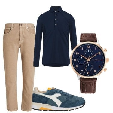 Outfit Reloj Con diseños Hombre: 1 Outfit Hombre | Bantoa