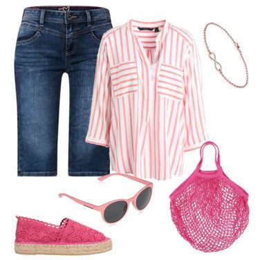 Outfit Camisas Rosa Mujer: 8 Outfit Mujer | Bantoa