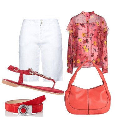 Outfit Camisas Rojo Mujer: 5 Outfit Mujer | Bantoa
