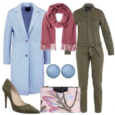 Outfit Tuta in jeans