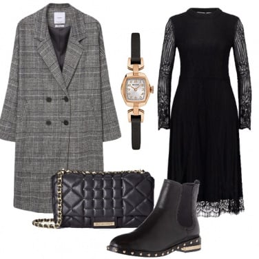 Outfit Trendy in nero