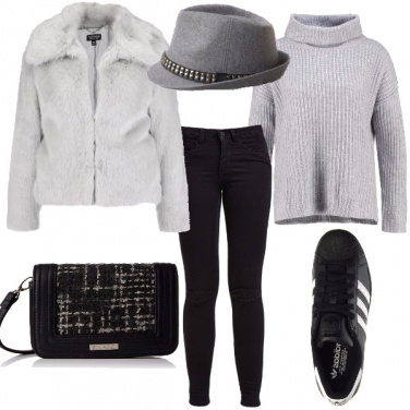 Outfit Comode in pelliccia