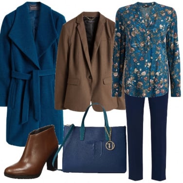 Outfit Sfumature di blu