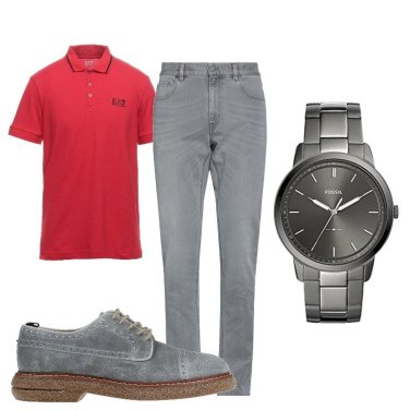 Outfit Polo Rojo Hombre: 21 Outfit Hombre | Bantoa