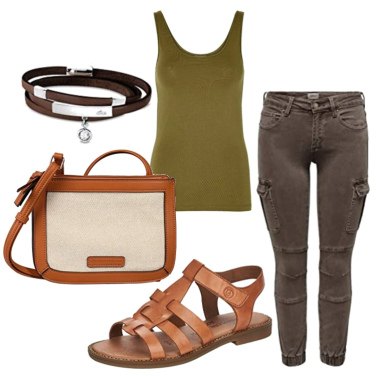 Outfit Pantalones cargo Mujer: 23 Outfit Mujer | Bantoa