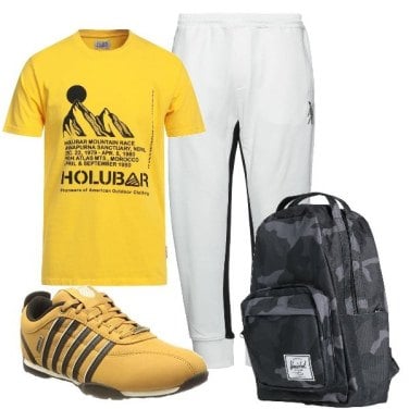 Outfit Camiseta Amarillo Hombre: 10 Outfit Hombre | Bantoa