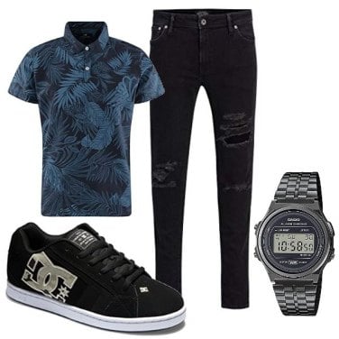 Outfit Polo Blanco Con diseños Hombre: 13 Outfit Hombre | Bantoa