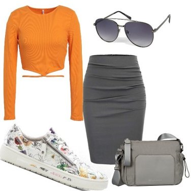 Outfit Faldas Gris Mujer: 6 Outfit Mujer | Bantoa