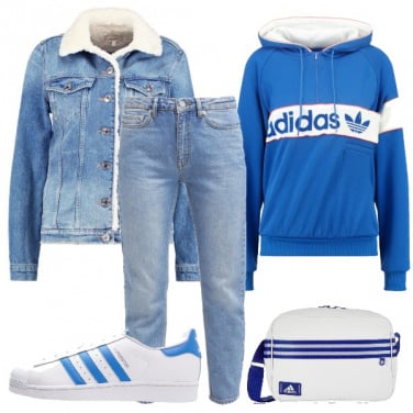 Outfit Quel gusto anni 80