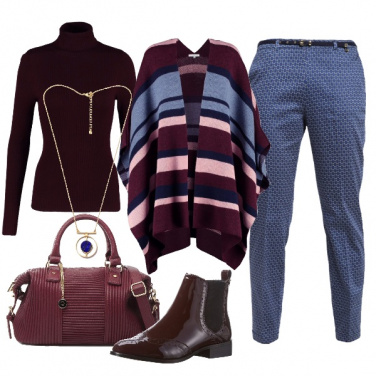 Outfit Righe e microfantasie