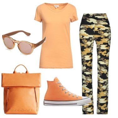 Outfit Leggings Verde Mujer: 2 Outfit Mujer | Bantoa